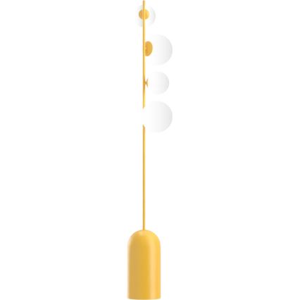 Golvlampa ETNO 4xG9/8W/230V orange