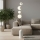 Golvlampa ETNO 4xG9/8W/230V vit
