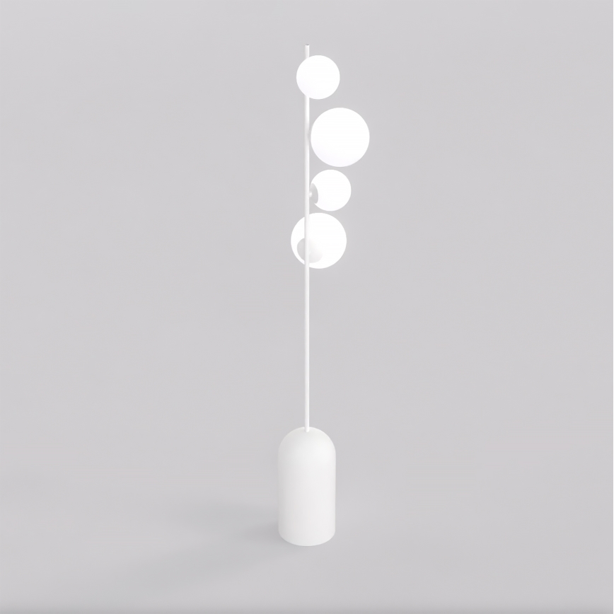 Golvlampa ETNO 4xG9/8W/230V vit
