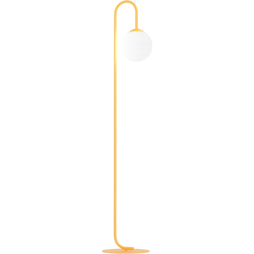 Golvlampa FLOR 1xE14/10W/230V orange
