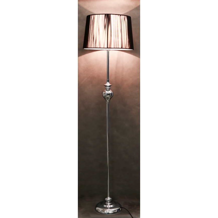 Golvlampa GILLENIA 1xE27/60W/230V svart