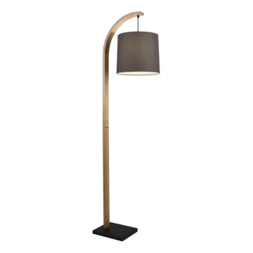 Golvlampa HANA 1xE27/40W/230V brun