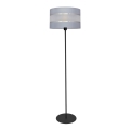 Golvlampa HELEN 1xE27/15W/230V grå/svart