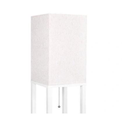 Golvlampa med hyllor 1xE27/60W/230V vit