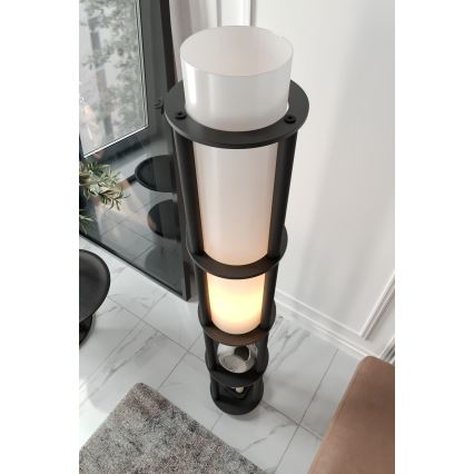 Golvlampa med hyllor NOTO 1xE27/40W/230V svart