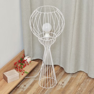 Golvlampa MERCURE 1xE27/15W/230V vit