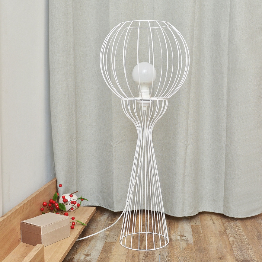 Golvlampa MERCURE 1xE27/15W/230V vit