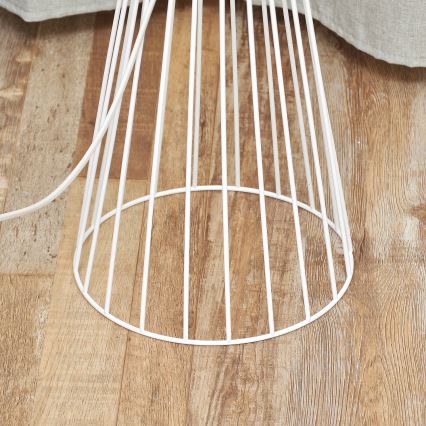 Golvlampa MERCURE 1xE27/15W/230V vit