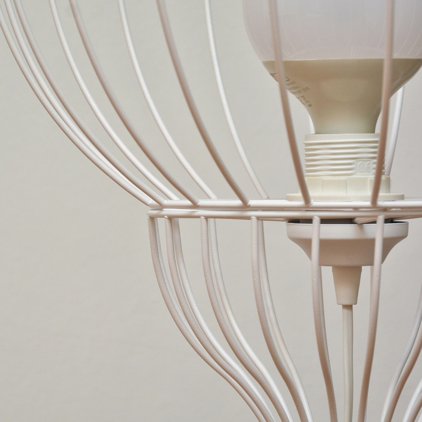 Golvlampa MERCURE 1xE27/15W/230V vit