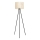 Golvlampa NEVIA 1xE27/15W/230V beige/marmordekor