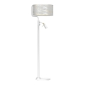 Golvlampa  SENSO 1xE27/40W/230V + 1xGU10/7W vit
