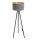 Golvlampa STANDART 1xE27/60W/230V grå/wenge