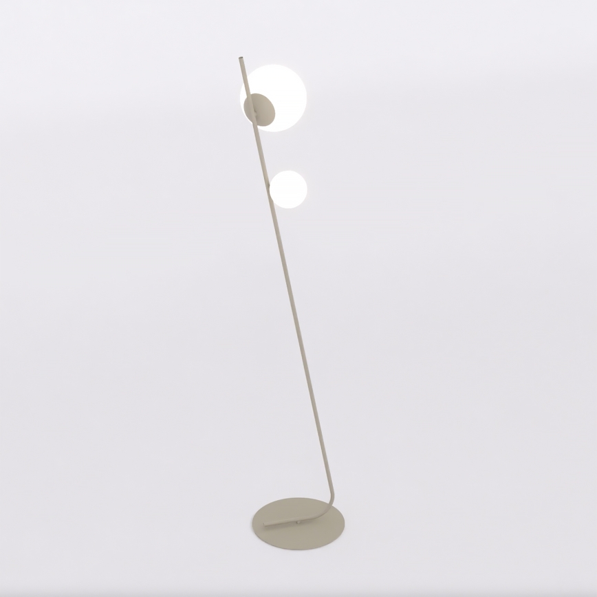 Golvlampa TATU 2xG9/8W/230V beige