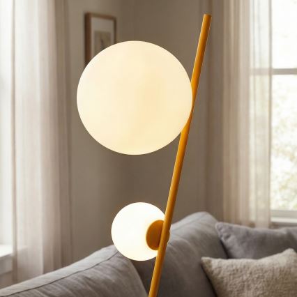 Golvlampa TATU 2xG9/8W/230V orange