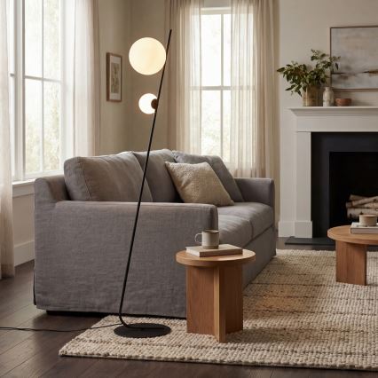 Golvlampa TATU 2xG9/8W/230V svart
