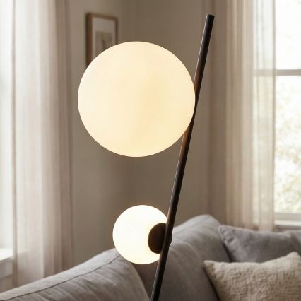 Golvlampa TATU 2xG9/8W/230V svart