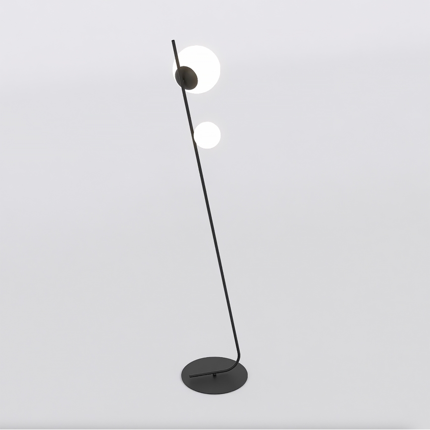 Golvlampa TATU 2xG9/8W/230V svart