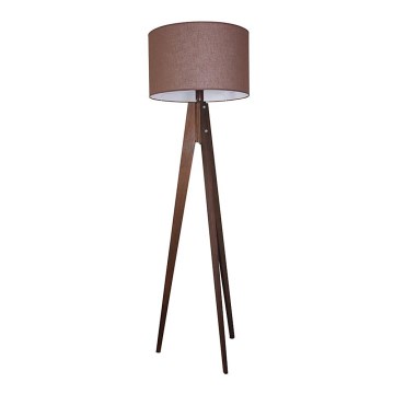 Golvlampa TRION 1xE27/60W/230V brun 164 cm