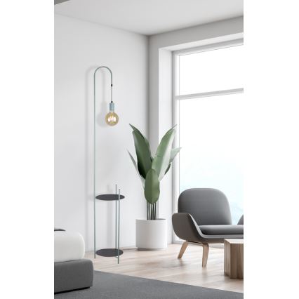 Golvlampa WALK 1xE27/40W/230V turkos