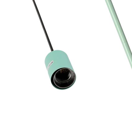 Golvlampa WALK 1xE27/40W/230V turkos