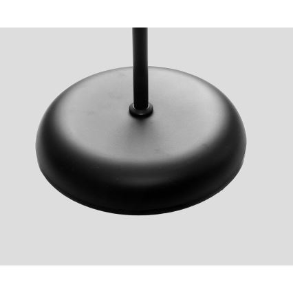 Golvlampa WENDY 1xE27/100W/230V + 1xE14/40W svart