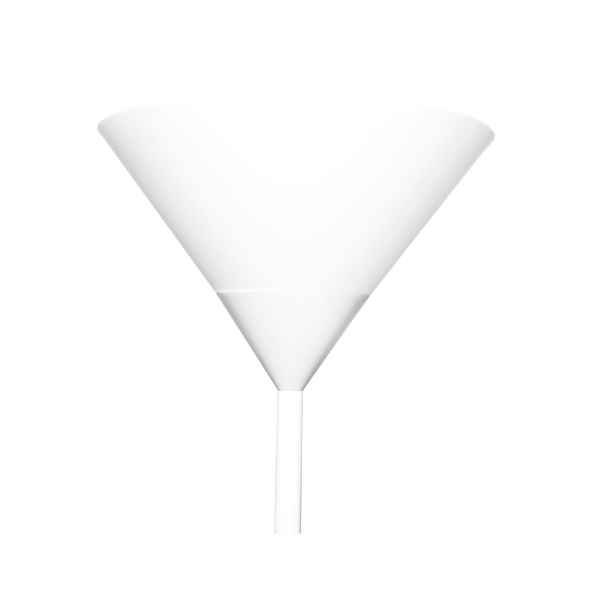 Golvlampa WENDY 1xE27/100W/230V + 1xE14/40W vit