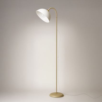 Golvlampa ZACK 1xE27/60W/230V beige