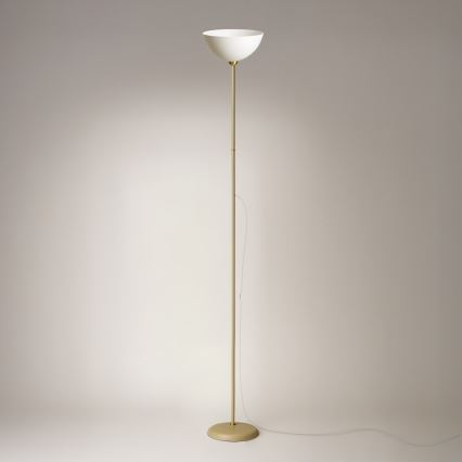 Golvlampa ZACK 1xE27/60W/230V beige