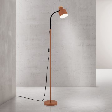 Golvslampa GILI 1xE27/40W/230V, tegelröd