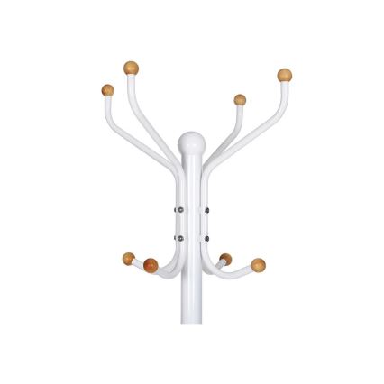 Golvstående klädhängare LINEA, vit