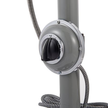 Golvvärmefläkt 35W/230V Ø 34 cm grå