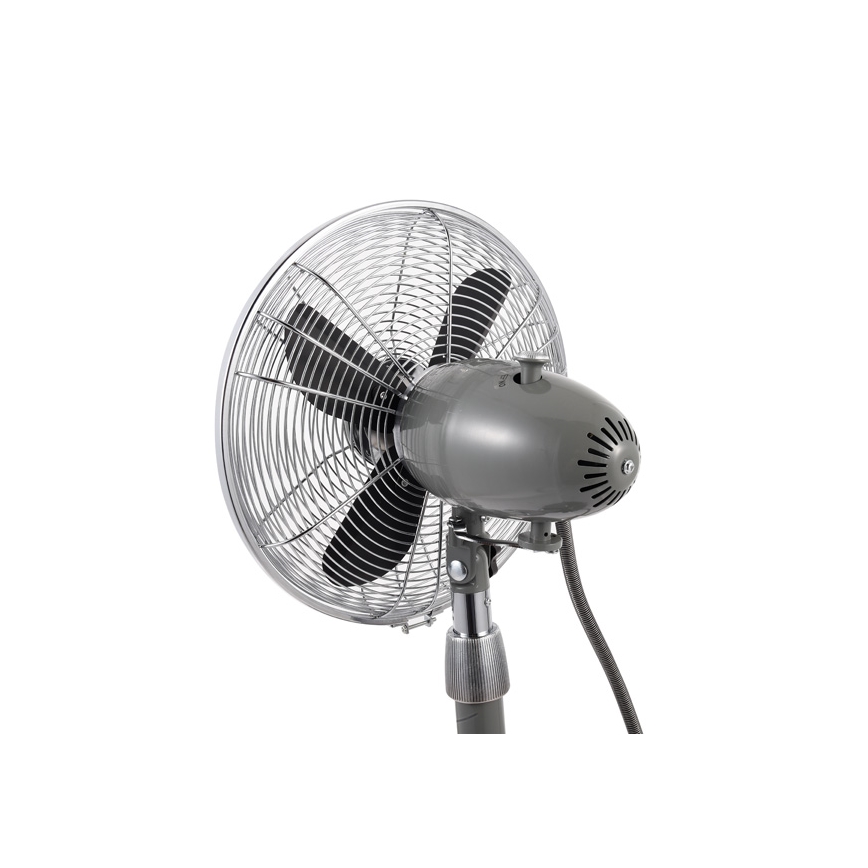 Golvvärmefläkt 35W/230V Ø 34 cm grå