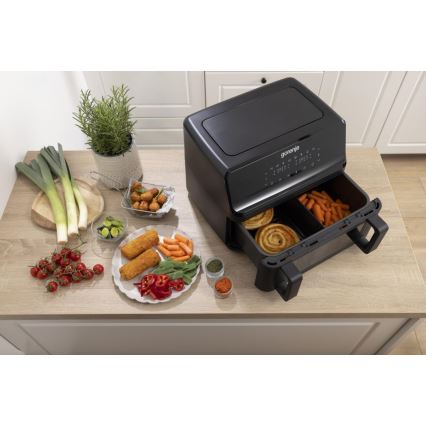 GORENJE AF2700BP - Varmluftsfritös 9 l 2700W/230V svart