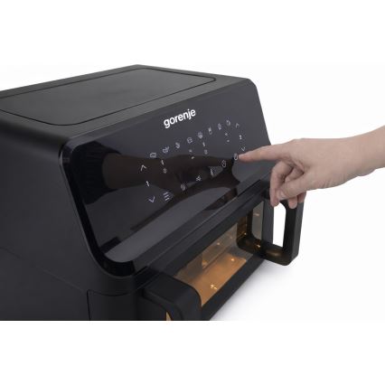 GORENJE AF2700BP - Varmluftsfritös 9 l 2700W/230V svart