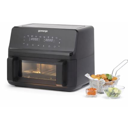 GORENJE AF2700BP - Varmluftsfritös 9 l 2700W/230V svart