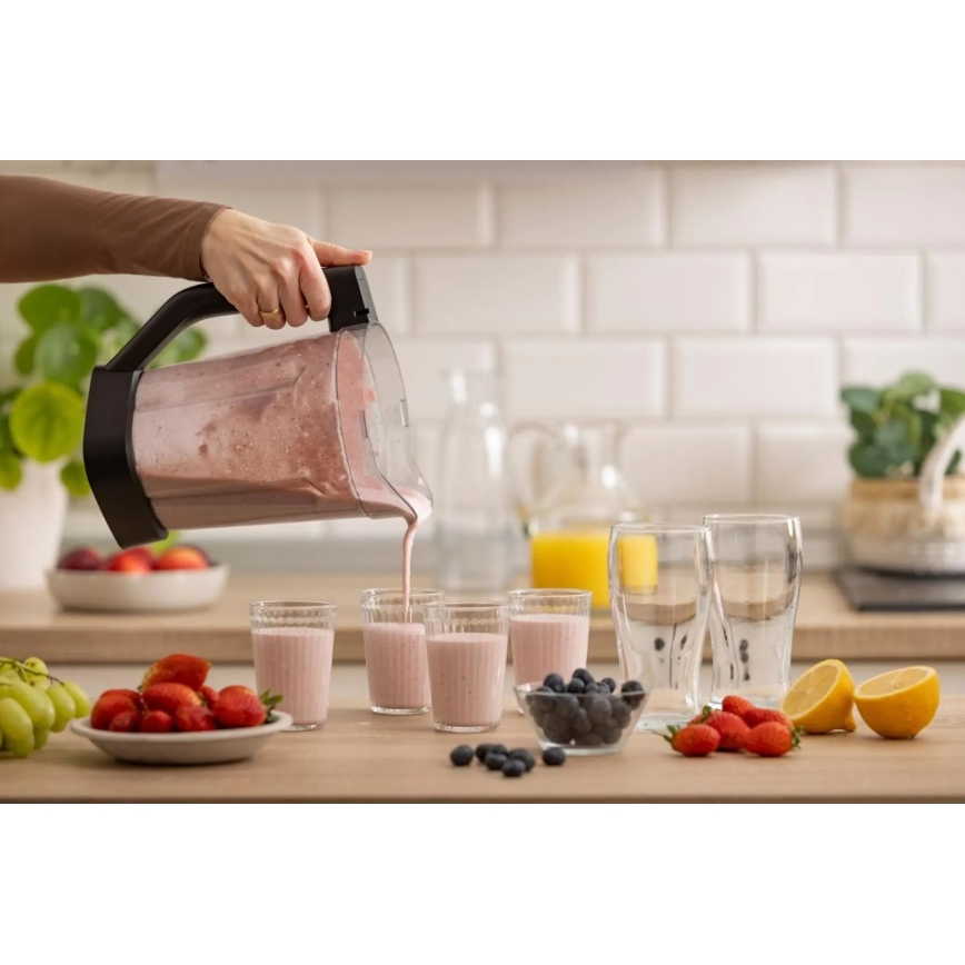 GORENJE BP1500DE - Bordsblender 2 l 1500W/230V rostfritt stål/svart