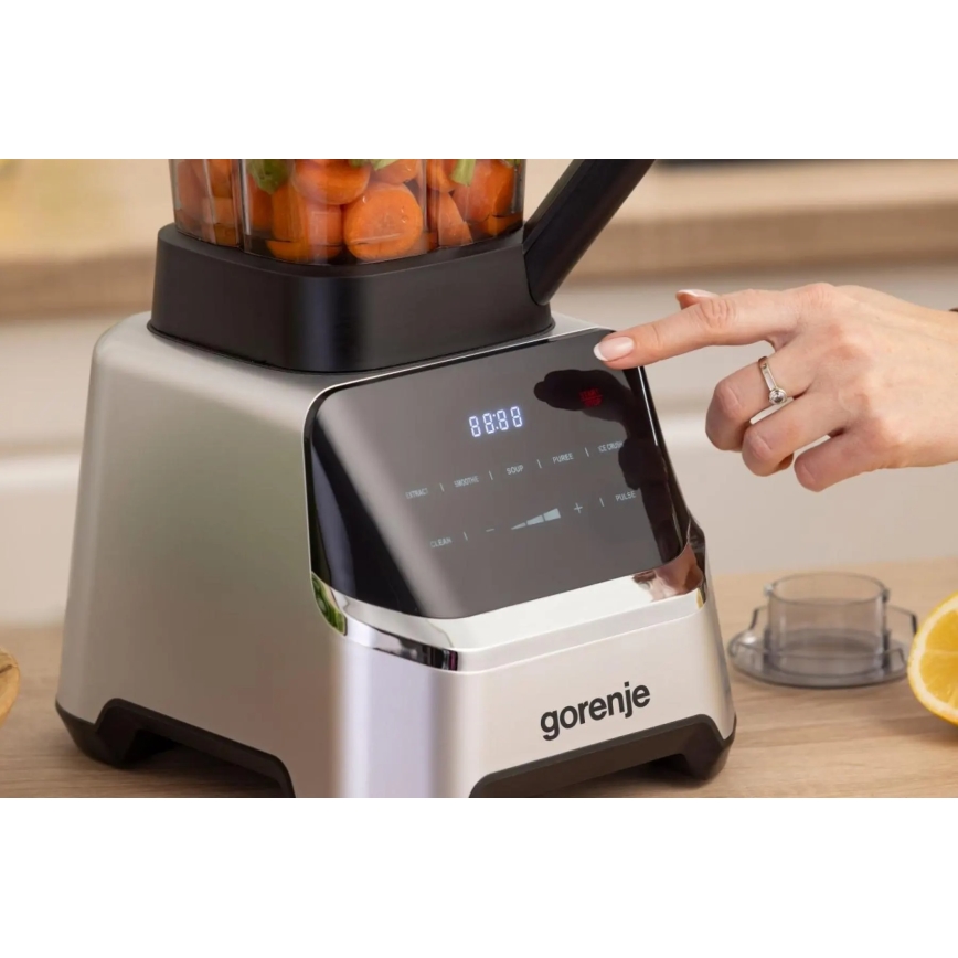 GORENJE BP1500DE - Bordsblender 2 l 1500W/230V rostfritt stål/svart