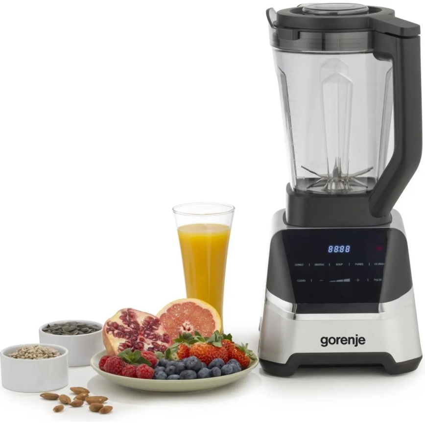 GORENJE BP1500DE - Bordsblender 2 l 1500W/230V rostfritt stål/svart