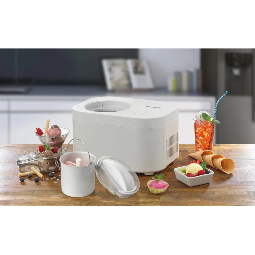 GORENJE ICM10W - Glassmaskin 100W/230V, vit