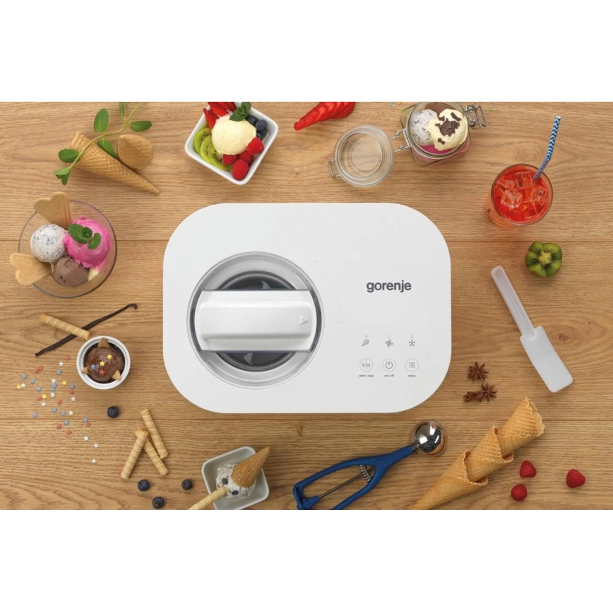 GORENJE ICM10W - Glassmaskin 100W/230V, vit