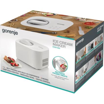 GORENJE ICM10W - Glassmaskin 100W/230V, vit