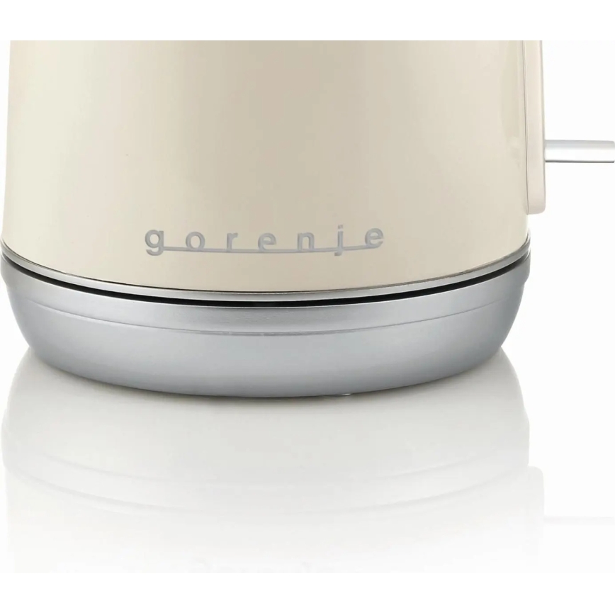 GORENJE K15RL - Snabb vattenkokare 1,7 l 2200 W/230 V beige
