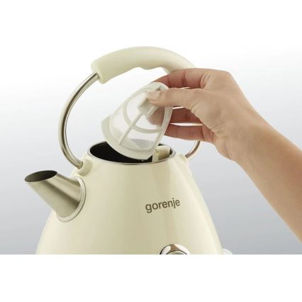 GORENJE K17CLI - Vattenkokare 1,7 l 2200W/230V beige