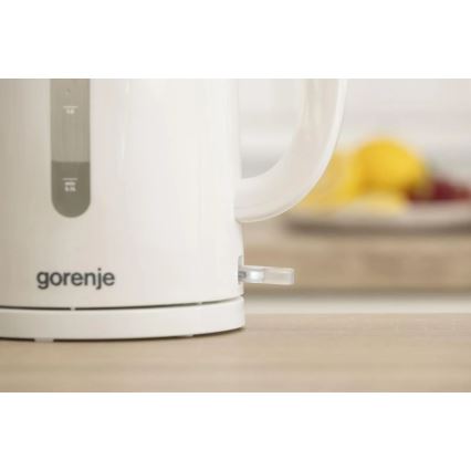 GORENJE K17W - Elektrisk vattenkokare 1,7 l 2200W/230V vit
