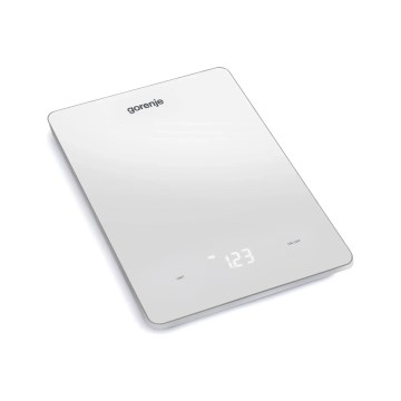 GORENJE KT10LBW - Digital köksvåg 3x AAA vit