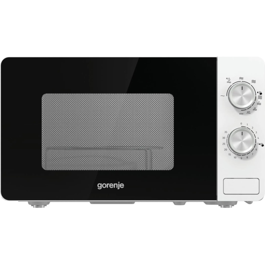 GORENJE MO20E2W - Mikrovågsugn med grill 800 W/230 V 20 l vit