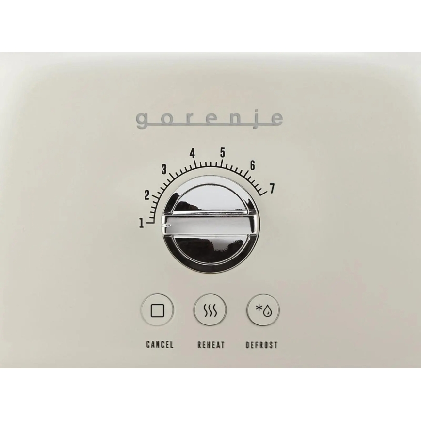GORENJE T900RL - Brödrost för 2 skivor, 1000W/230V, vit