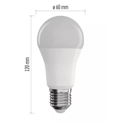 LED RGB Dimbar Glödlampa GoSmart A60 E27/9W/230V 2700-6500K Tuya