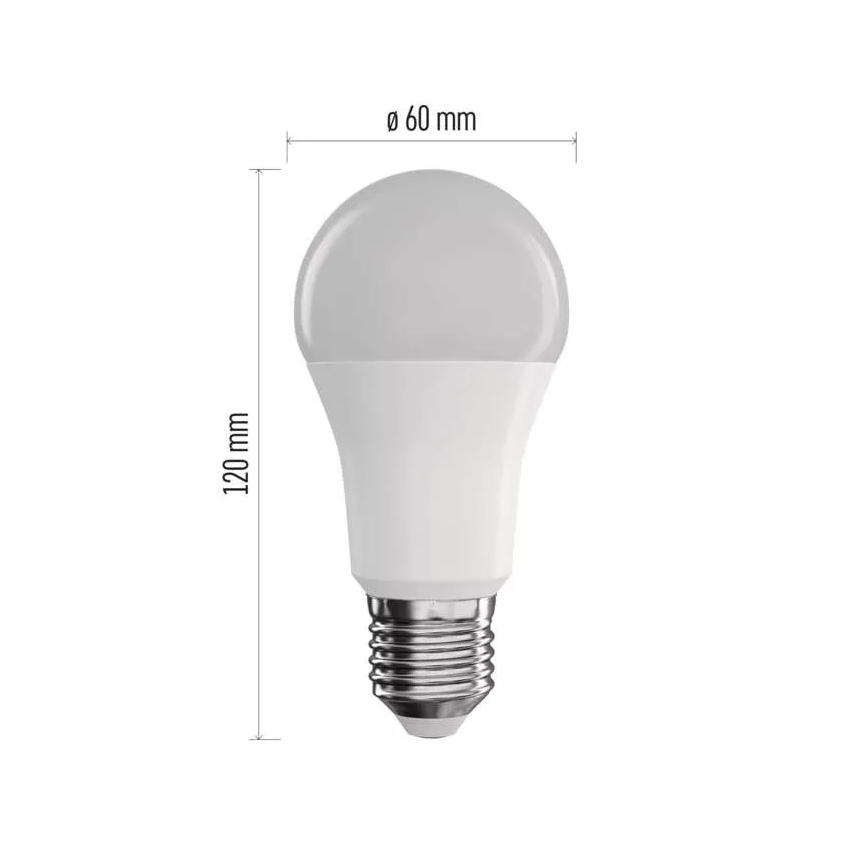 LED RGB Dimbar Glödlampa GoSmart A60 E27/9W/230V 2700-6500K Tuya