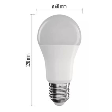 LED RGB Dimbar Glödlampa GoSmart A60 E27/9W/230V 2700-6500K Wi-Fi Tuya